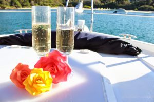 wedding parties on board